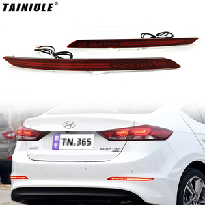 Fanalino posteriore a LED per paraurti auto con indicatori di direzione <span class=keywords><strong>e</strong></span> luce pilota, modificato per Hyundai Elantra 2016-2020 - Vendita all'ingrosso - Product Image 2