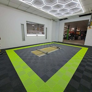 Hochhellerisches LED-Sechsecklicht Garage Sechseck-LED-Wandlichter für Autowerkstatt - Product Image 3