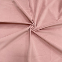 Tissu en velours mat 100 % polyester, doux et agréable pour la peau, tissé en tricot, extensible, durable, poids moyen, pour canapé en HDPE, vente en gros