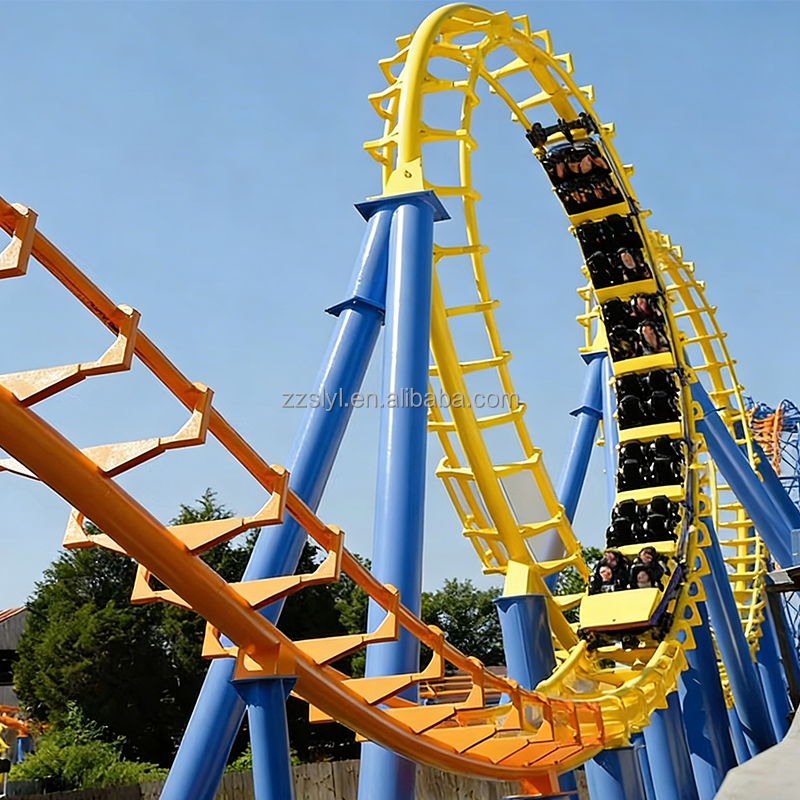 Amusement Park Family Roller Coaster Thril