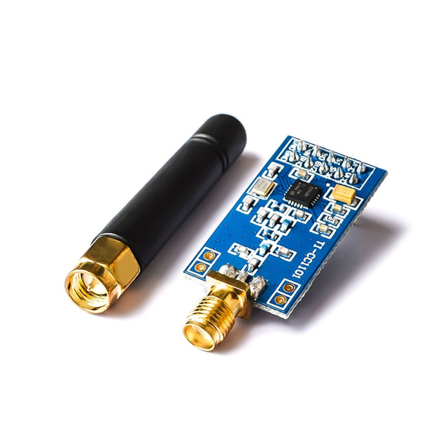 Taidacent RF Wireless Transceiver Module Radio Transceiver 433MHZ RF Modules TI CC1101