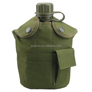Bouteille d'eau isotherme en PE avec couvercle et tasse en aluminium sans BPA – Gourde de randonnée – Offre spéciale - Product Image 6