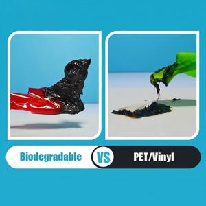 Étiquettes de garantie anti-effraction biodégradables de haute qualité personnalisées, rouleaux de matériaux pour autocollants de garantie - Product Image 3