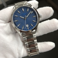 Montre automatique avec logo personnalisé, vente en gros, marque haut de gamme, design original, acier inoxydable, mouvement automatique japonais, montre automatique pour homme