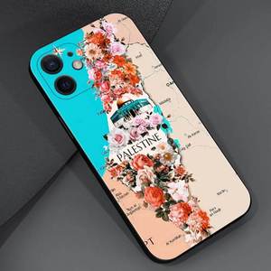 Funda de TPU Suave por Sublimación con Mapa de la Bandera de Palestina para <span class=keywords><strong>iPhone</strong></span> <span class=keywords><strong>XS</strong></span> XR 11 12 13 14 15 Pro <span class=keywords><strong>Max</strong></span> - Product Image 3