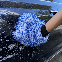 Gant de lavage de voiture en microfibre ultra-absorbante, anti-rayures, haute densité, qualité professionnelle, vente en gros B2B