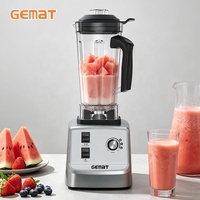 Commerciële elektrische hogesnelheidsblender, fruitpers, molen, keukenmixer, smoothie-, koffie- en notenmelkmaker