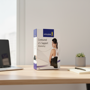 Ceinture de soutien sacral ergonomique pour soulager les douleurs lombaires, attelle orthopédique pour le bas du dos - Product Image 1