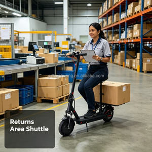 Patinete Eléctrico Urbano Plegable con Batería de Litio, Mini Scooter Portátil para Adultos, Hombres y Mujeres, para Recados Diarios en la Ciudad, Bicicleta Pequeña para Desplazamientos - Product Image 1