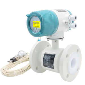 BTU IP67 HART เอาต์พุตแม่นยำสูงเครื่องวัดการไหลของของเหลวในพื้นที่ตัวแปรการเชื่อมต่อหน้าแปลนสแตนเลสดิจิตอลแม่เหล็ก - Product Image 4