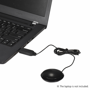 Omnidirectional USB Metal Condenser Microphone for Desktop Computer Use-Lightweight <strong>Live</strong> <strong>Streaming</strong> &amp; Conference Calls - Product Image 3