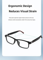 Lunettes Intelligentes Tactiles Plug-and-Play Black-tech les Plus Vendues avec Contrôle Vocal, Musique, Appels, Protection UV et Magnétiques Détachables