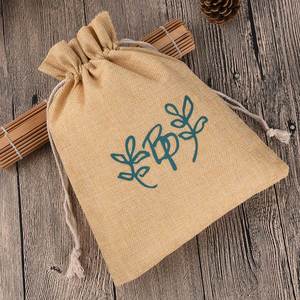Soft Washable Linen <b>Cord</b> <b>Bags</b> for Retail Merchandise Gift Wrapping Reusable Durable Custom Sizes Available - Product Image 3