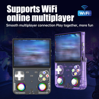 Nouvelle console de jeu portable rétro R36 Ultra X, écran IPS 4,5 pouces, Linux open source, plusieurs émulateurs intégrés, lecteur de jeux