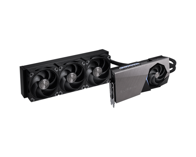 M-S-I RTX 5090 D 32G SUPRIM LIQUID SOC for Desktop 5090 GPU