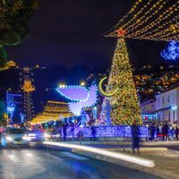 Arbre de Noël géant d'extérieur de 10 m, éclairage extérieur, grand arbre artificiel de 30 pieds, 40 pieds, 50 pieds