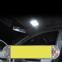 12-80V COB 108SMD cabine plafonnier RV lumières voiture liseuse