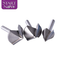 Startnow Foutil CNC 5PCS 3D Foutil de broyage acrylique PVC bois dur MDF Foutil CNC Foutil de broyage Foutil de broyage