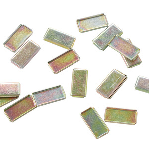 Custom Square Single Sided <b>Magnet</b> Shell Stamping Parts <b>Sheet</b> Iron Accessories For Clothing Bags Boxes Permanent Magnetic - Product Image 3