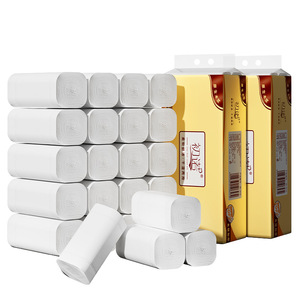 Chu Nuo Toilet Paper 10 Rolls Soft Comfortable Dry And Wet Use Household Bathroom Tissue - Product Image 2