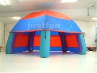 Tente de pelouse gonflable transparente bon marché/auvent de garage portable gonflable