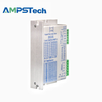 Driver de moteur pas à pas biphasé AMPSTech DS535, entrée 20-50VDC, sortie 0.3-3.5A, personnalisé pour les moteurs pas à pas industriels NEMA17