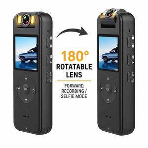 Caméra corporelle 4K WiFi avec objectif rotatif grand angle, enregistreur vidéo portable avec cordon magnétique pour inspection d'atelier et patrouille - Product Image 6