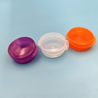 Flacons vides portables de 5 ml et 10 ml avec bouchon à clapet, rechargeables, petits contenants pour huiles essentielles