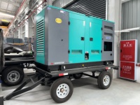 Grupos Electrógenos Diésel Silenciosos PLMR de 12kW, 15kW, 18kW, 20kW, 40kW, Grupos Electrógenos Diésel Portátiles/Móviles para Energía de Emergencia