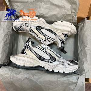 Zapatillas Deportivas de Lujo de Alta Calidad, Diseño de Malla de Poliuretano 3XL, Estilo Casual, para Caminar y Correr, con Suela TPU Suave, Estilo Balenciaga - Product Image 1