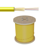 Câble à fibre optique monomode 8-24 fibres G652D/G657A1/G657A2 pour intérieur, fabriqué en usine chinoise