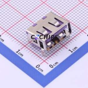 GT-<b>USB</b>-2020S-CPG1N <b>USB</b> <b>Connector</b> SMD <b>Connector</b> ( <b>Connector</b> Type: Type-A )( Protocol Standard: <b>USB</b> 2.0 )( Gender: Female ) - Product Image 1