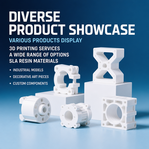 Servicio de Impresión 3D en Fábrica, Piezas Impresas en 3D de ABS, Nailon, PC, POM, PLA, Prototipado Rápido, Servicio de Impresión 3D a Color - Product Image 1