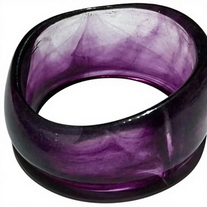 Wholesale Handmade Classic Resin Round <b>Bangle</b> Jewelry Custom Design Accessories for Women Boutique Collections Gift Shops Party - Product Image 1