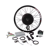 1500 2000 3000w Watt 48v 60v 72v roue moteur de moyeu de puissance pour vélo électrique vélo Ebike Kit Kits de Conversion