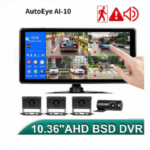 Cámara para Tablero de Camión de 4 Canales y Doble Lente con Pantalla TFT, Visión Nocturna, Monitor de Estacionamiento, 1 Año de Garantía - Calidad Certificada Coreana - Product Image 4