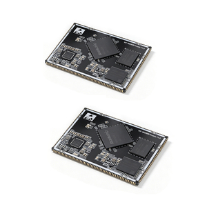 บอร์ดอุตสาหกรรม AIoT Rockchip Quad-Core RK3568 ขนาด 65x47 มม. แบบหลายชั้น ขนาดกะทัดรัดพิเศษ วัสดุ FR-4 แผงวงจรพิมพ์ PCB หนา 0.6-1.6 มม. - Product Image 5