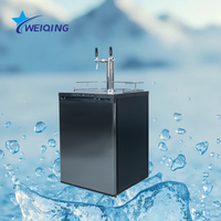 Distributeur de fût en acier inoxydable pour machine à bière pression portable avec système de pression CO2 Réfrigération 220V pour les fêtes Méthode de l'eau