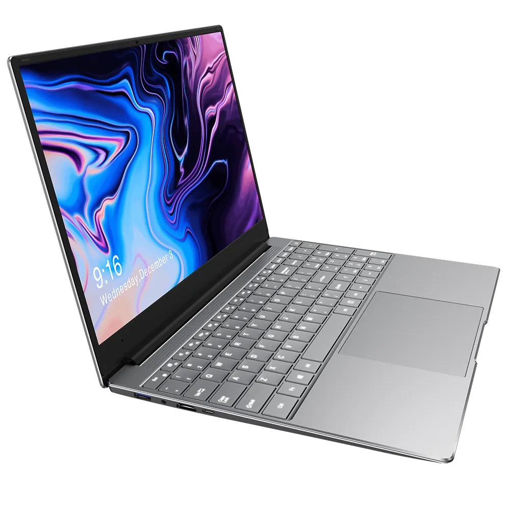 Ordenador portátil de 15,6 pulgadas, computadora Intel Celeron J4115, 4GB, 8GB, 256GB, Notebook Win 10, Notebook de negocios para el hogar y la Oficina, el mejor precio