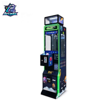 Mini machine à griffes de comptoir, à monnayeur métallique, avec lecteur de billets et lecteur de cartes de crédit, type grue d'arcade pour la distribution de peluches