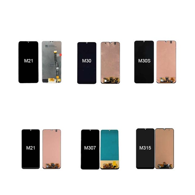 Super Amoled for Sumsung Mobile Phone Galaxy M21 M31 M30 M30S M215 M315 M305 M307 Lcd Display Touch Screen Digitizer