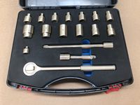 Ensemble d'outils anti-étincelles en aluminium et cuivre de haute qualité Oak Brand, 17 pièces, à commande manuelle, OEM disponible, certifié CE, coffret rigide anti-explosion