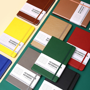 Bán buôn tùy chỉnh A5 A6 khuyến mãi máy tính xách tay PU da với dây đeo xách tay máy tính xách tay - Product Image 5