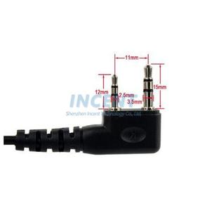 Helm tai nghe <span class=keywords><strong>2</strong></span> Pin PTT Headphone cho Walkie Talkie Kenwood Baofeng Puxing đài phát thanh ham đài phát thanh hai hướng - Product Image 6