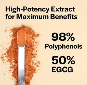 Bio-Lebensmittelqualität Wildgrüntee-Extrakt-Pulver 50%-98% Tee-Polyphenole 99% Vakuumverpackt Anpassbare Fassverpackung - Product Image 4