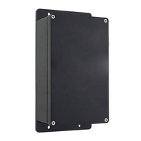 Scatola di Giunzione Elettronica Impermeabile per Esterni 100*68*50cm in Plastica Nera con Supporti