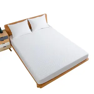 Factory Price 100% Polyester Laminate PU Coating 100% Water Proof Bed Protector Mattress Cover