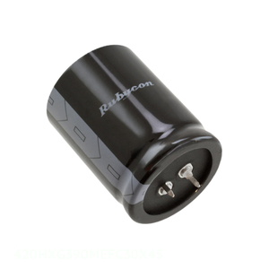 ตัวเก็บประจุแบบ Through Hole ยี่ห้อ Manufacturer Channel รุ่น CAP ALUM 390UF 20% 420V SNAP TH ขนาด 390 uF 420HXG390MEFC30X45 - Product Image 1
