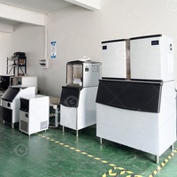 Comercial utilisé fabricant de glaçons industriel générant faire la machine pour la production