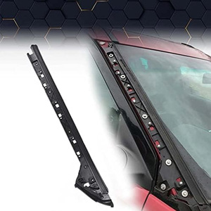 Kit de molduras para pilar A para Ford Explorer 11-19, tiras de moldura moldeadas en ABS BB5Z-7803137-AA, juego de cuatro piezas - Product Image 1